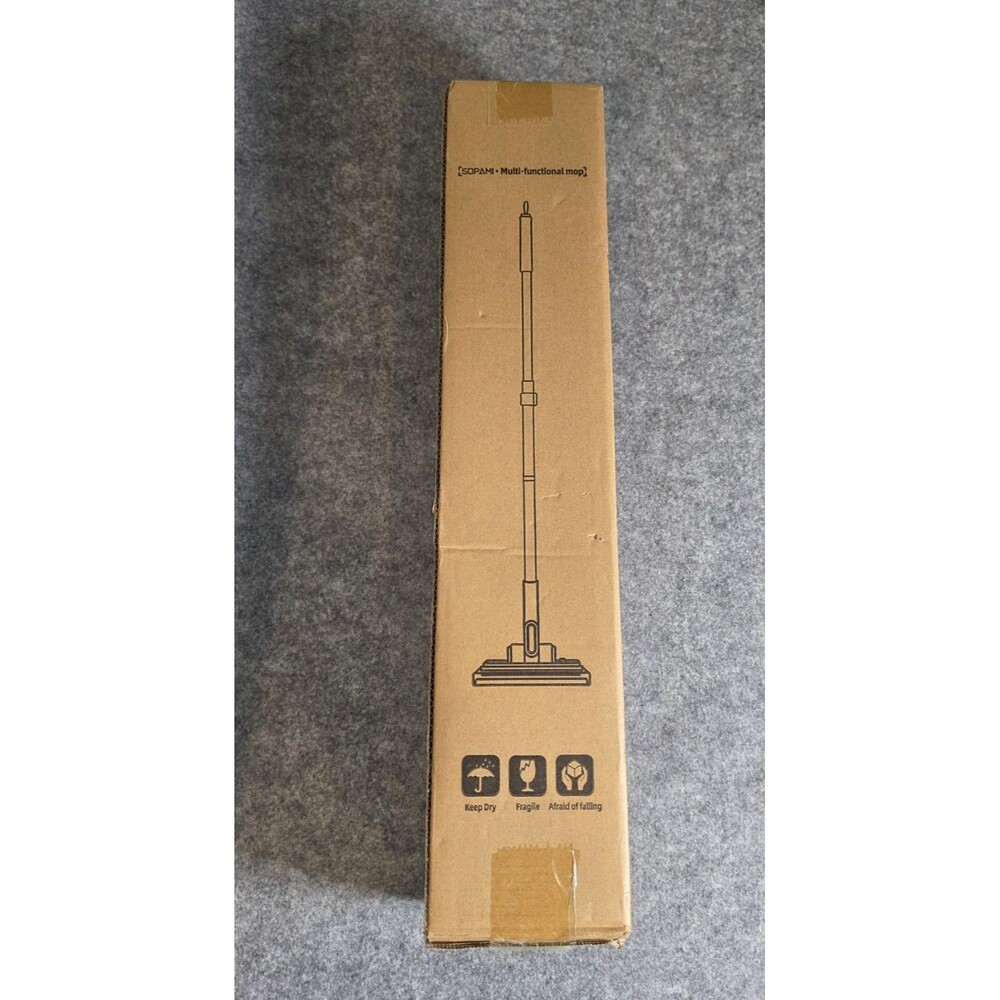 Multi-Functional Flat Mop Adjustable Handle One-Click Release - Picture 4 of 6